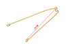 Haltebügel Schutzblech 17" 31,5cm *Exclusive* Candy Gold Haltebügel Schutzblech 17" 31,5cm *Exclusive* Candy Gold